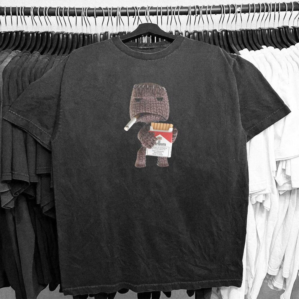 Black Sackboy Marlboro Tee